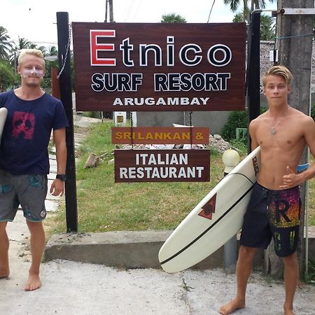 Etnico Surf Resort Baía de Arugam Exterior foto